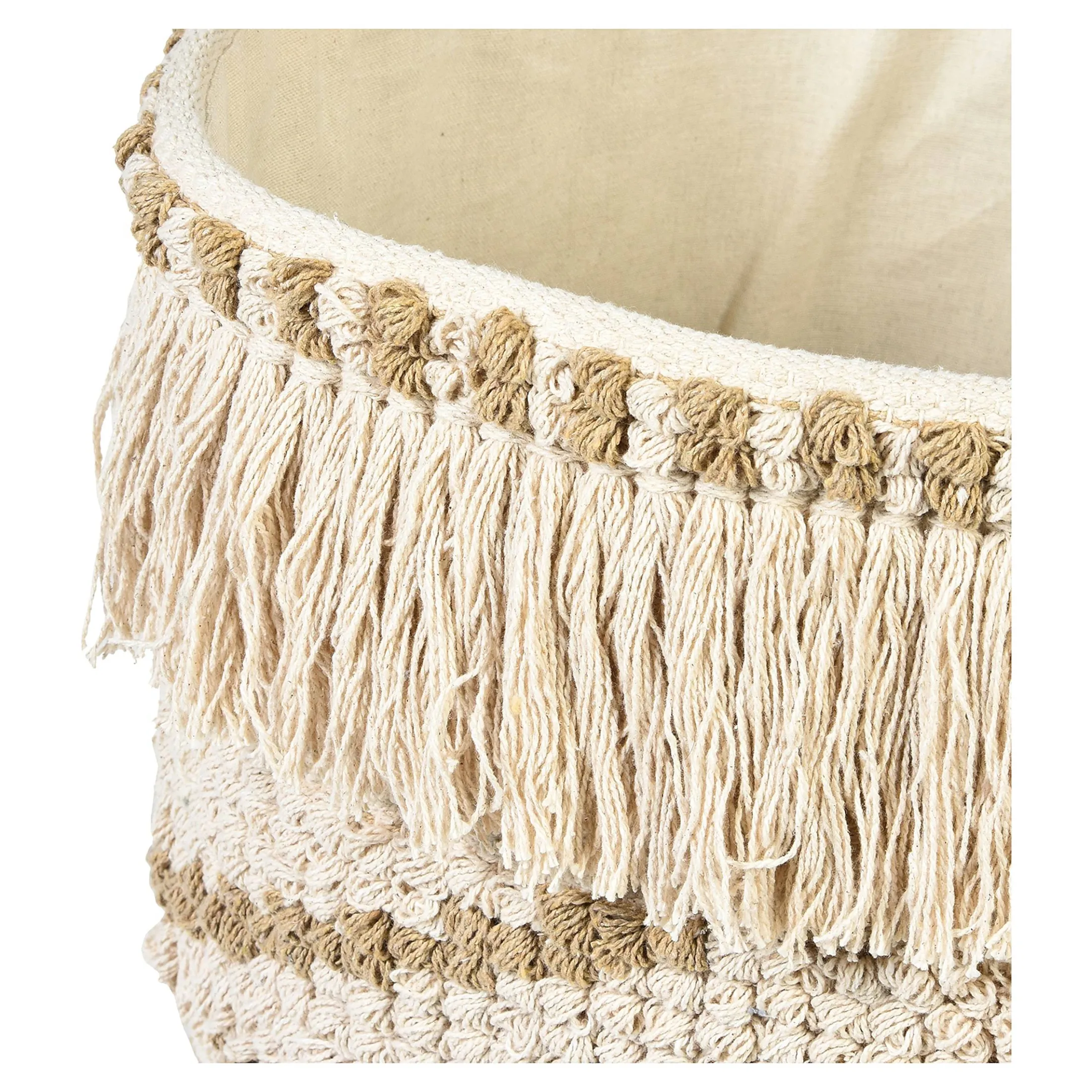 Best Depot Aufbewahrungskorb Boho Fringes
