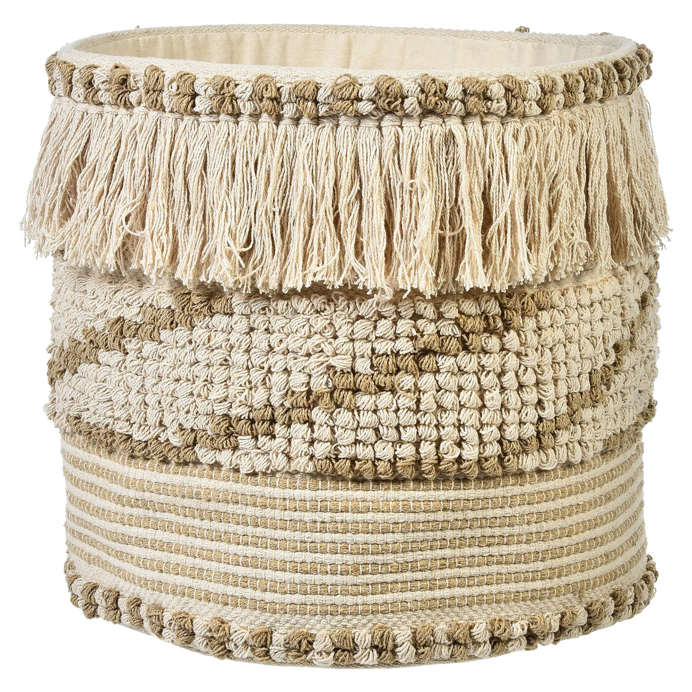 Best Depot Aufbewahrungskorb Boho Fringes