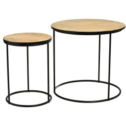 Depot Beistelltische & Couchtische>Beistelltisch-Set Ellen
