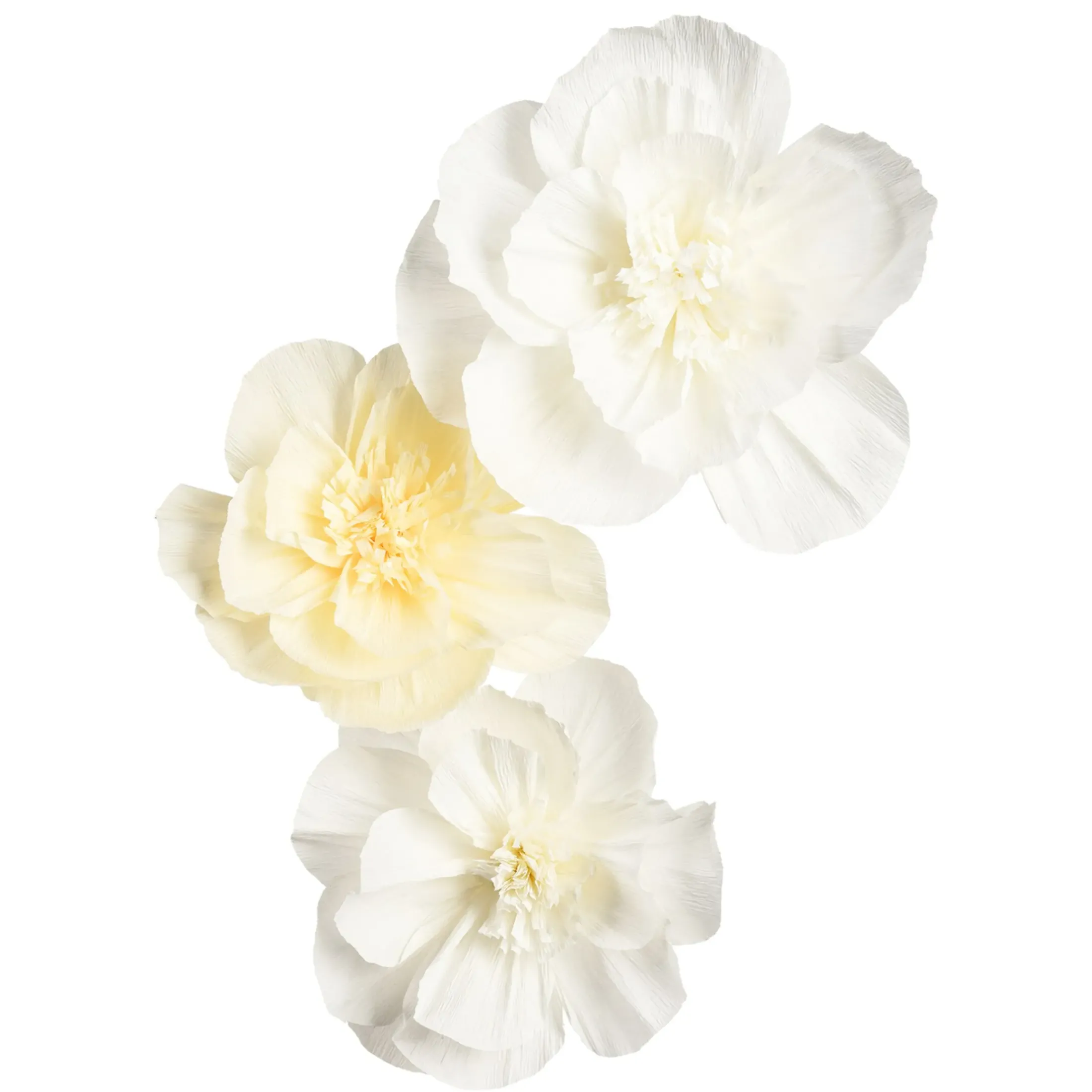 Depot Partydeko>Crepepapierblumen-Set