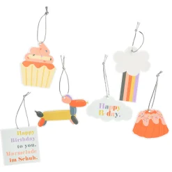 Depot Geschenkanhänger & Sticker>Deko-Anhänger-Set Happy Birthday