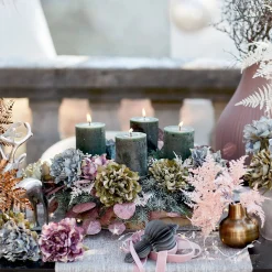 Store Depot Deko-Set Adventskranz Christmas Frosty