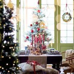 Best Depot Deko-Set Weihnachts-Kerzenhalter Rille