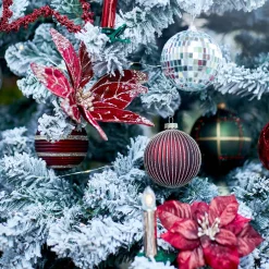 Best Depot Deko-Set Weihnachts-Kerzenhalter Rille