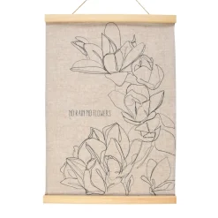 Depot Wanddeko>Deko-Wandbehang Magnolia