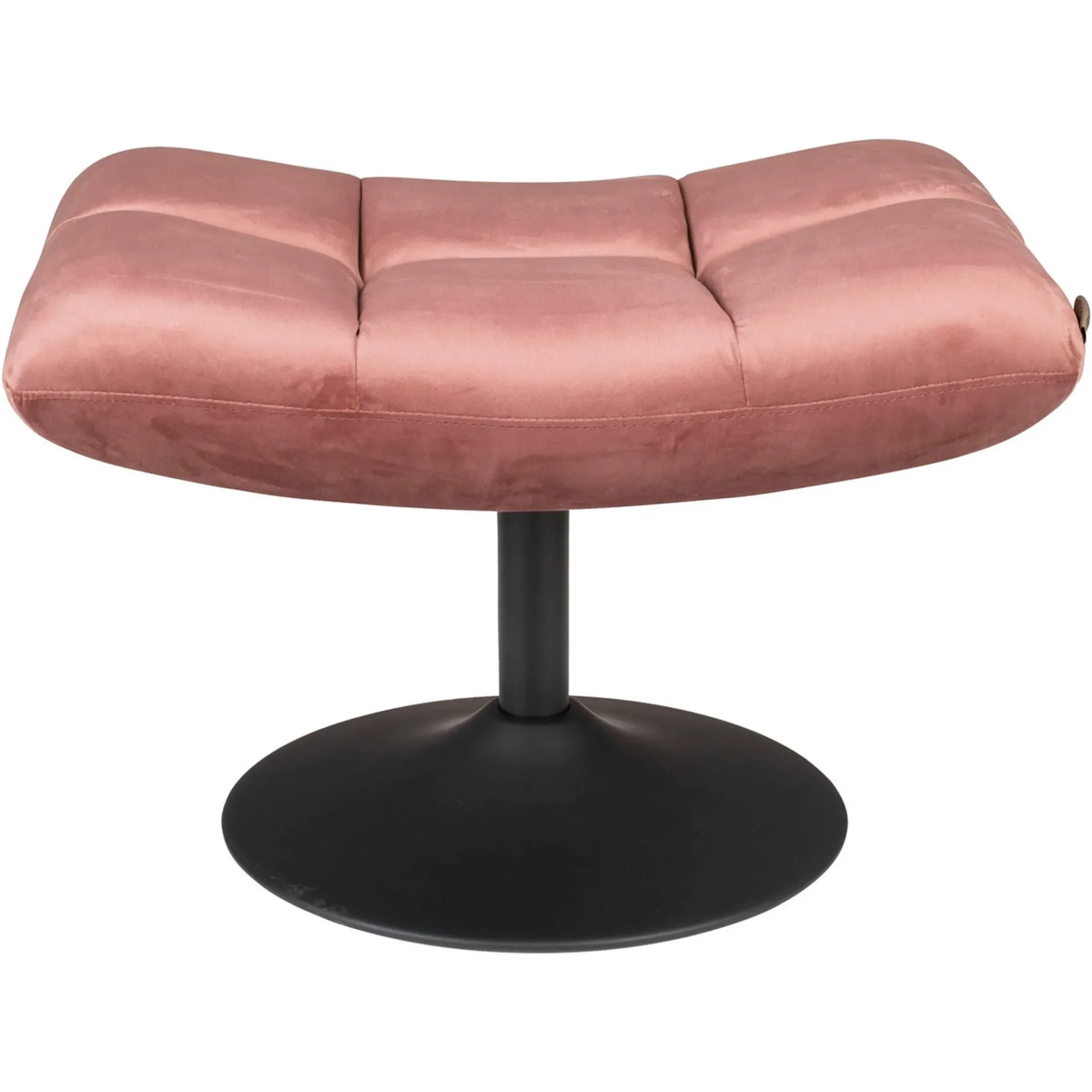 Depot Poufs & Hocker>Dutchbone Samt-Hocker Bar, Drehbar