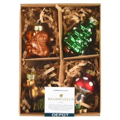 Best Sale Depot Glas-Baumschmuck-Set