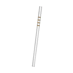 New Depot Glas-Trinkhalm Stripe