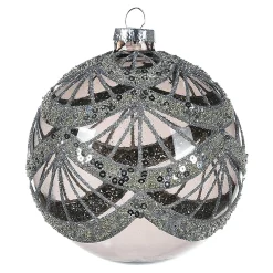 Store Depot Glas-Weihnachtskugel Adeco