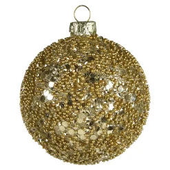 Store Depot Glas-Weihnachtskugel Roundgranulat