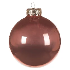 Online Depot Glas-Weihnachtskugeln Opal