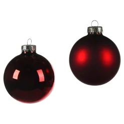 Store Depot Glas-Weihnachtskugel-Set