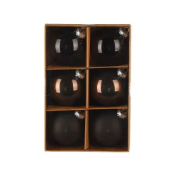 Best Depot Glas-Weihnachtskugel-Set