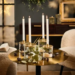Fashion Depot Glitzer-Kunstgirlande Eukalyptus