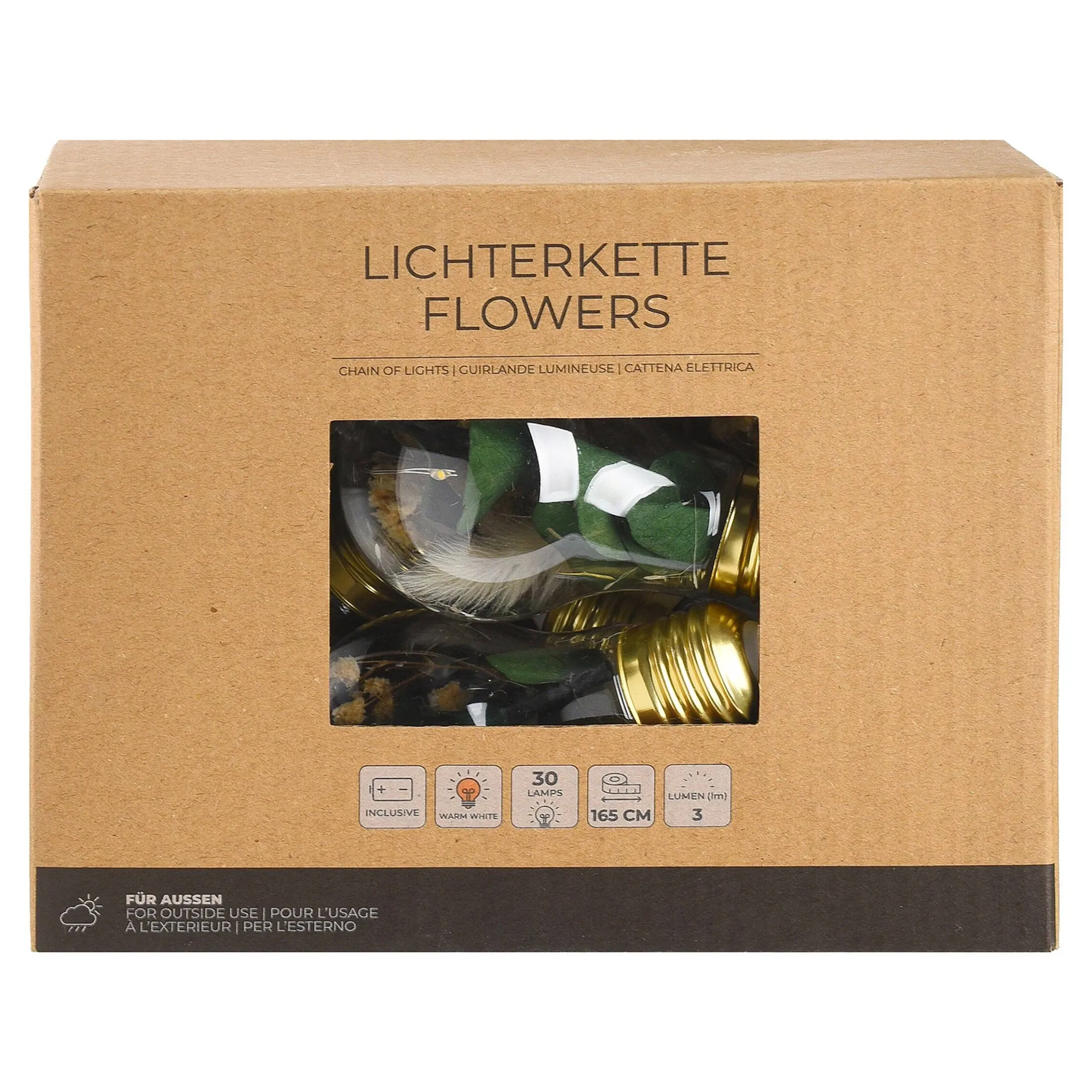 Sale Depot In- & Outdoor-Lichterkette Flowers