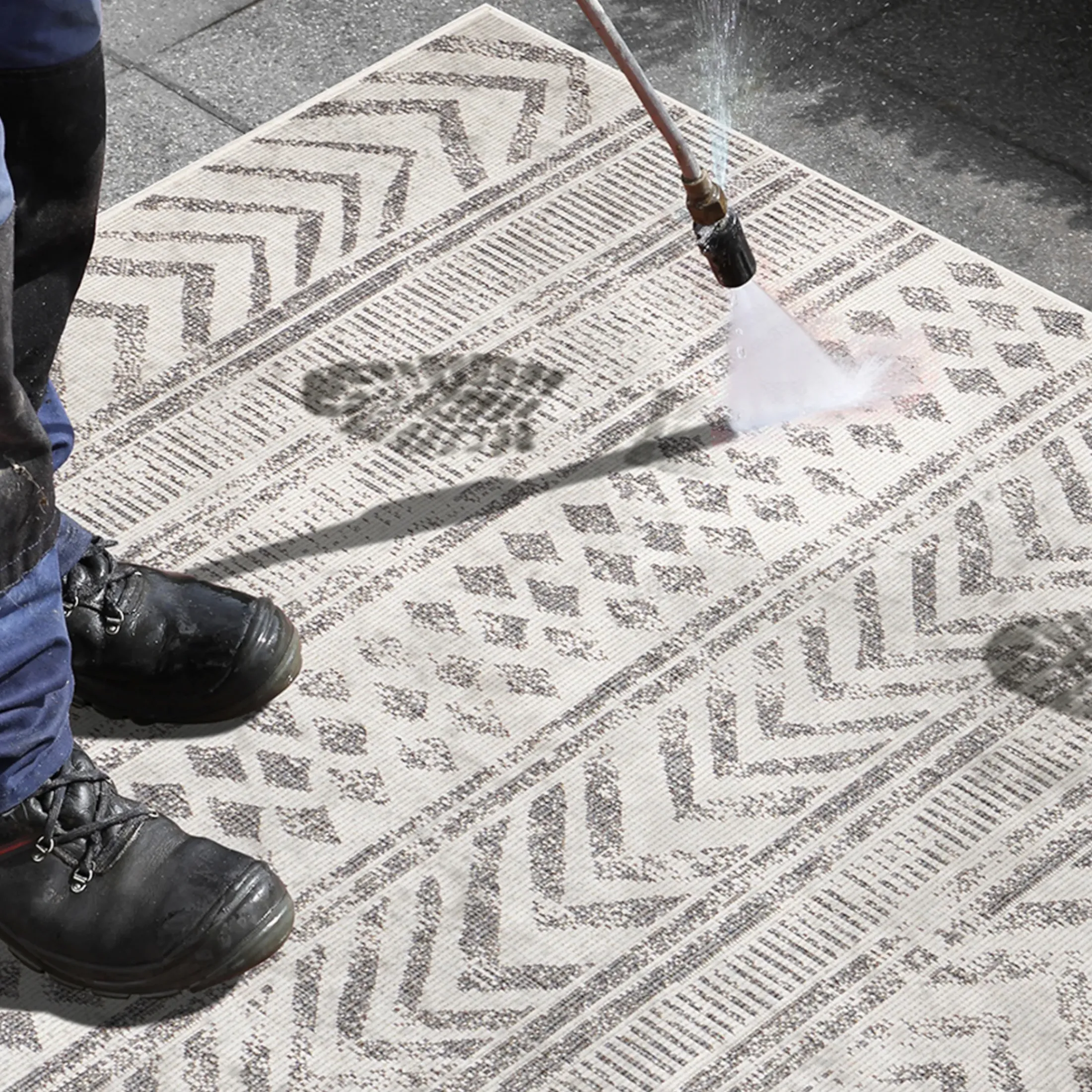 Depot Eckige Teppiche>In- & Outdoor-Teppich Birni