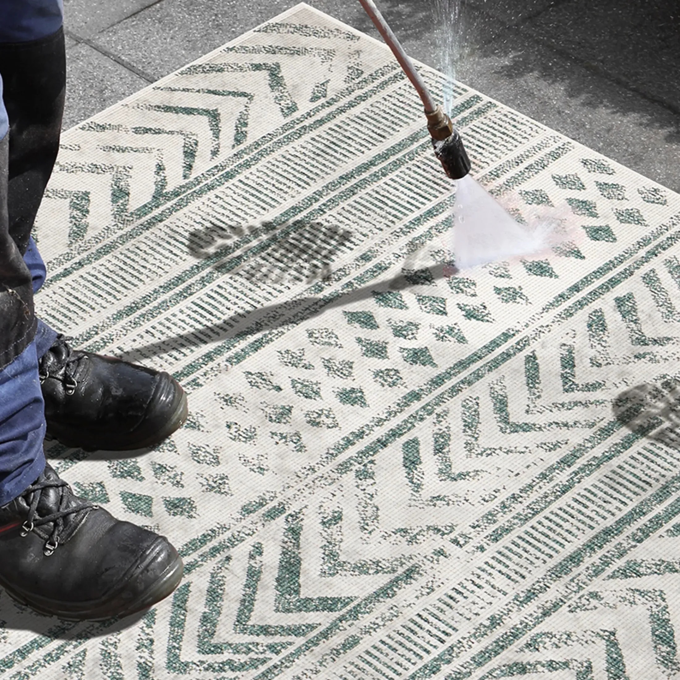 Depot Eckige Teppiche>In- & Outdoor-Teppich Birni