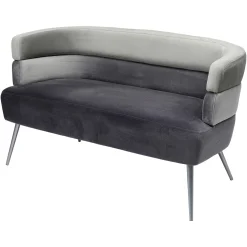 Depot Sofas>Kare 2-Sitzer Samt-Sofa Sandwich