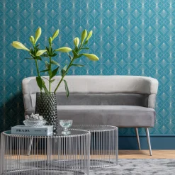 Depot Sofas>Kare 2-Sitzer Samt-Sofa Sandwich