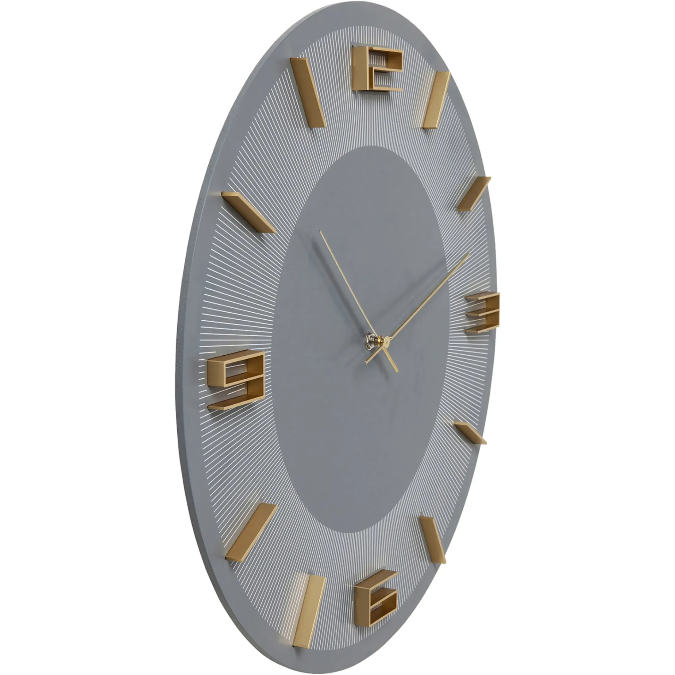Depot Wanddeko>Kare Wanduhr Leonardo