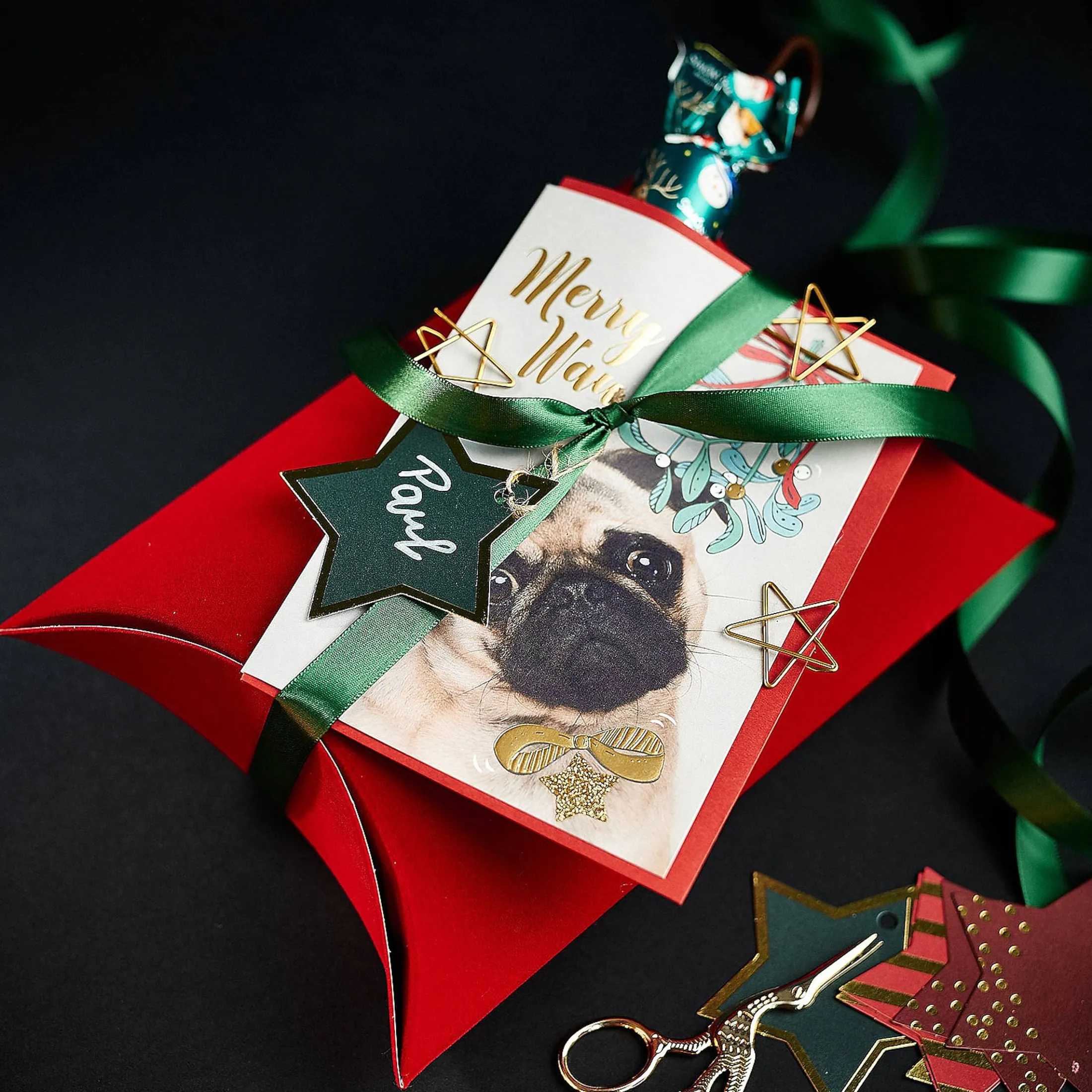 Best Depot Klappkarte Mops