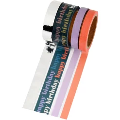 Depot Geschenkbänder>Klebeband Happy Birthday