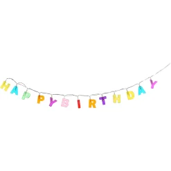 Depot Lichterketten>Led-Lichterkette Happy Birthday