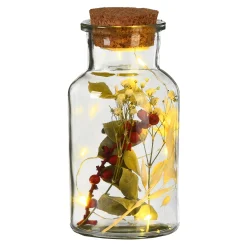 Online Depot Led-Lichtobjekt Flasche Berries