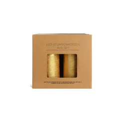 Store Depot Led-Stumpenkerzen-Set