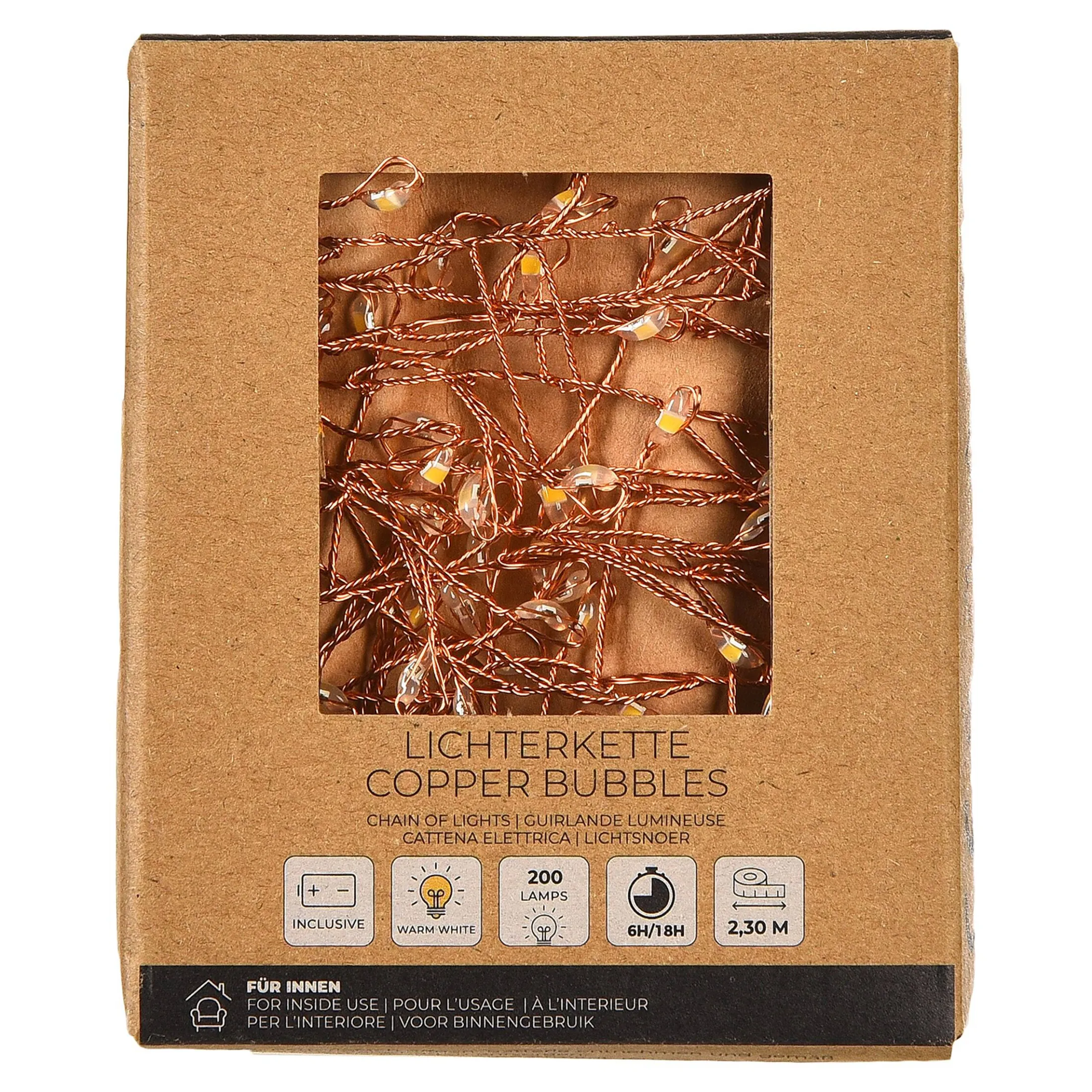 Hot Depot Lichterkette Copper Bubbles