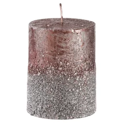 Store Depot Stumpenkerze Metallic Granulat