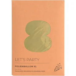 Depot Luftballons>Xl-Folienballon Nummer 8
